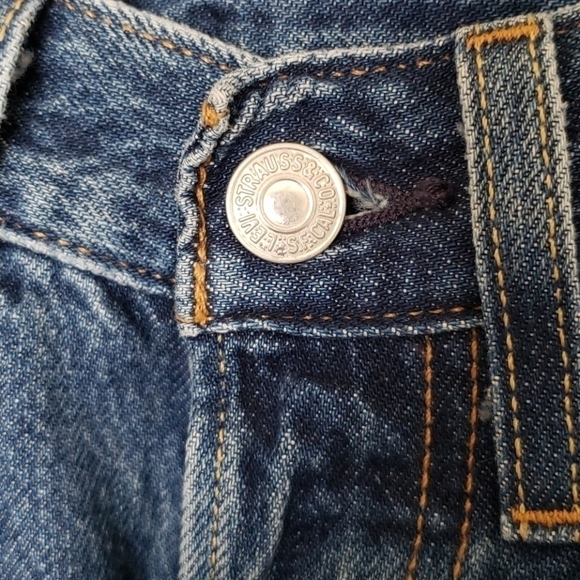 Levis Premium Filiforme Jeans, Blue W24/L28 - Picture 4 of 12